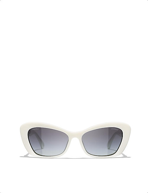 CHANEL: CH5481H butterfly-frame acetate sunglasses