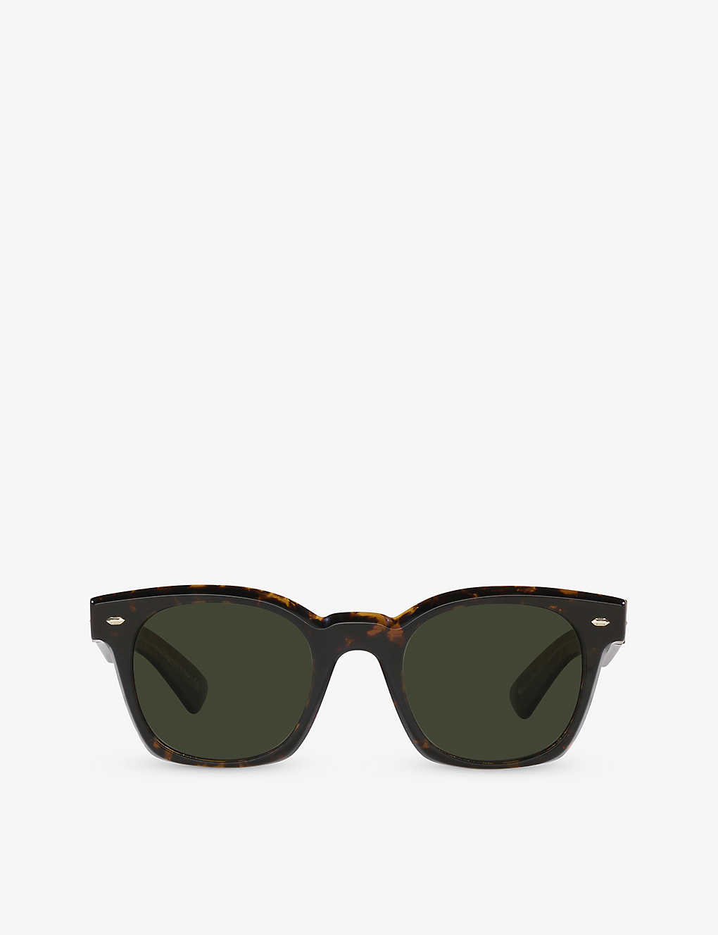 Oliver Peoples Womens Brown Ov5498su Merceaux Square-frame Tortoiseshell Acetate Sunglasses