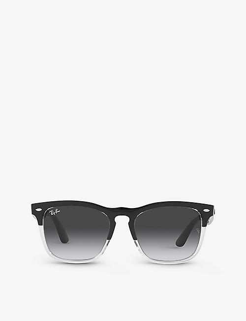 RAY-BAN: RB4487 Steve square-frame nylon sunglasses