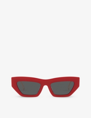 VERSACE: VE4432U irregular-frame acetate sunglasses