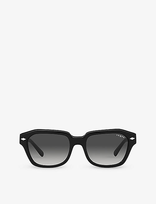 VOGUE: VO5444S rectangle-frame acetate sunglasses