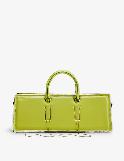 NONE: Otto leather top-handle bag