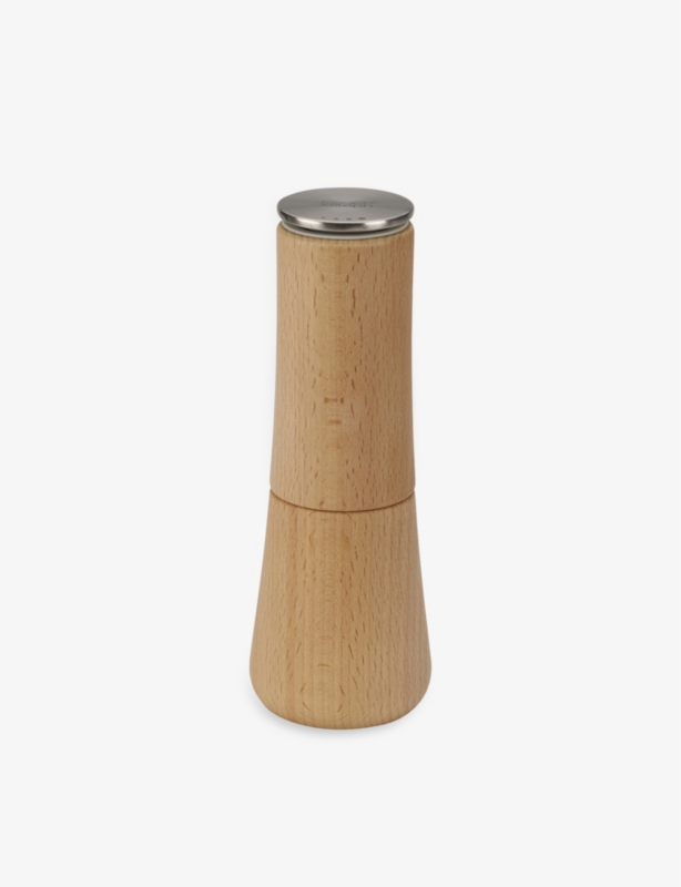 Milltop wooden salt mill 19cm