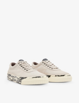 Allsaints Knox Sneaker In Chalk White