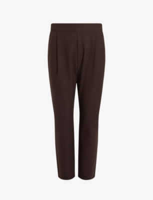 Allsaints Aleida Tri Trousers In Cacao Brown