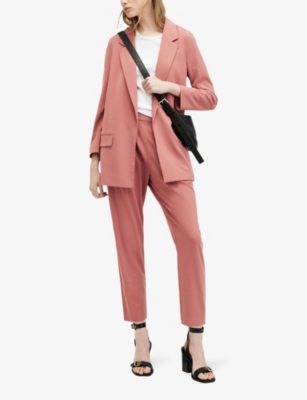 ALLSAINTS: Aleida tapered mid-rise stretch-woven trousers