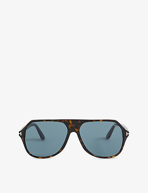 TOM FORD: FT0934 Hayes brand-print acetate sunglasses