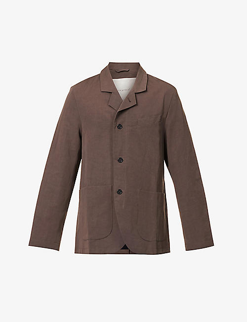 TOOGOOD: The Historian relaxed-fit cotton and linen-blend jacket