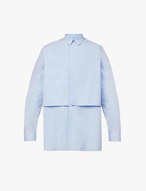 TOOGOOD: The Angler oversized-fit cotton-poplin shirt