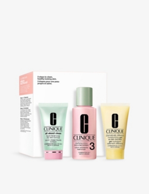 CLINIQUE: Skin School Supplies: Cleanser Refresher Course Type 3 kit