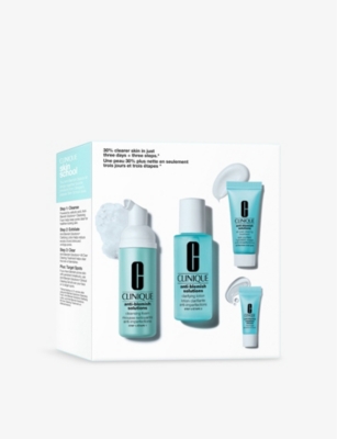 Mekanisk Lionel Green Street Relativ størrelse CLINIQUE - Skin School Supplies: Anti-Blemish Basics kit | Selfridges.com
