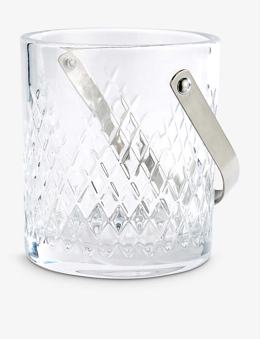 Soho Home Barwell Diamond-cut Crystal Ice Bucket 15.3cm