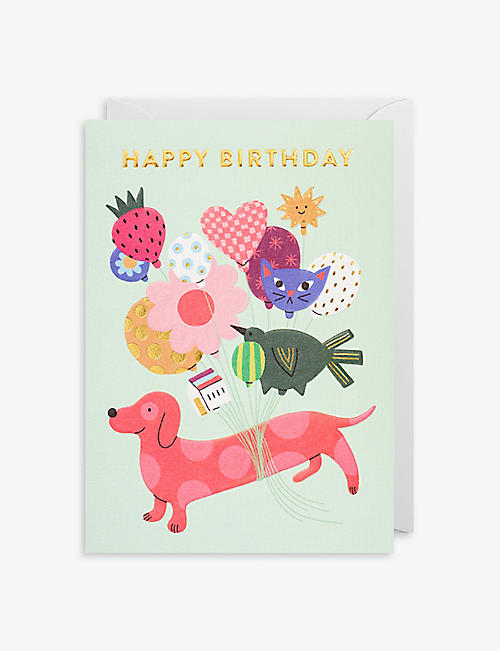 LAGOM: Happy Birthday greetings card 10.9cm x 15.5cm