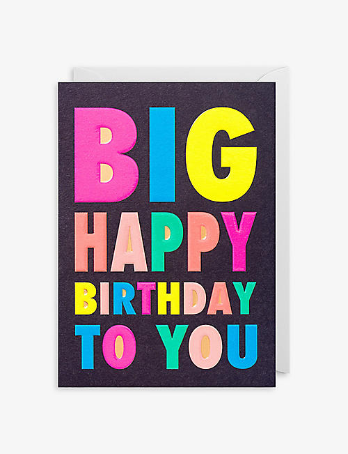 LAGOM: Big Happy Birthday To You greeting card