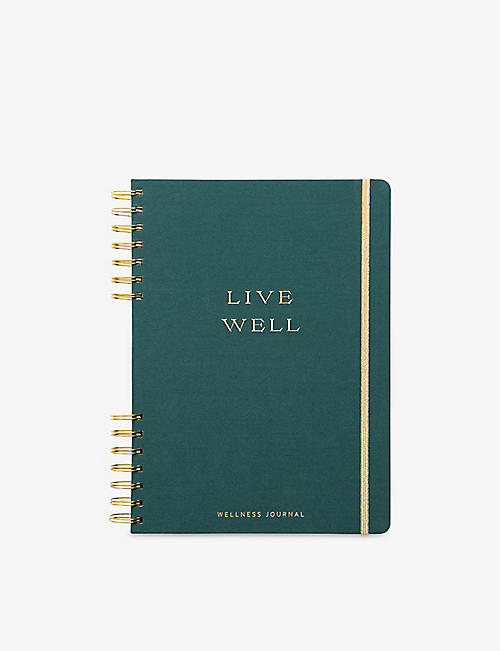 DESIGN WORKS: Live Well paper wellness journal 25cm