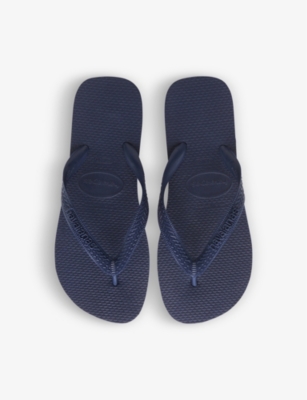 Shop Havaianas Women's Navy Top Rubber Flip-flops