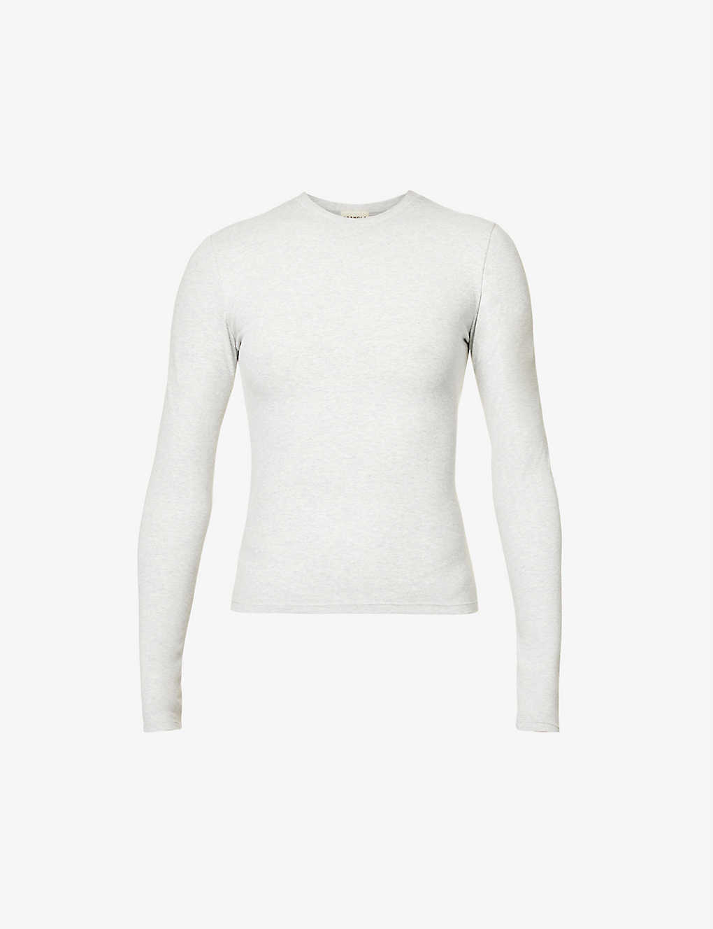ADANOLA - Scoop-neck slim-fit stretch-cotton top | Selfridges.com