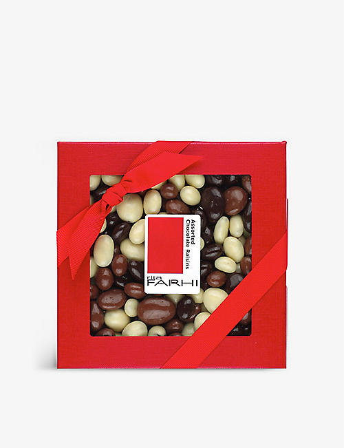 FARHI: Assorted chocolate raisins 250g