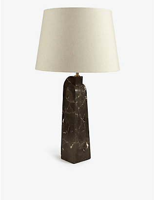 SOHO HOME: Darcy marble table lamp 68cm