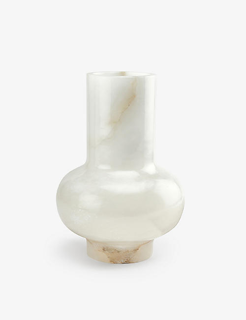 SOHO HOME: Ava small alabaster vase 11.5cm
