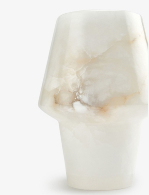 SOHO HOME: Ava tapered alabaster vase 25cm