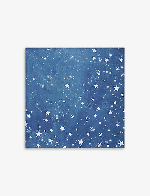 SUMMERILL AND BISHOP: Celestial Stars linen napkins set of four