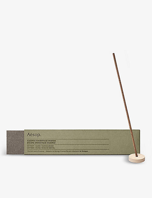AESOP: Kagerou Aromatique incense sticks pack of 33