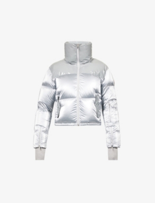 Levis silver puffer outlet jacket