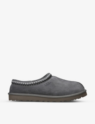 UGG Tasman shearling lined suede slippers