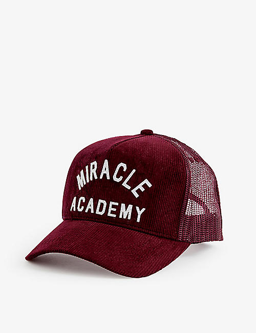 NAHMIAS: Miracle slogan cotton-blend baseball cap