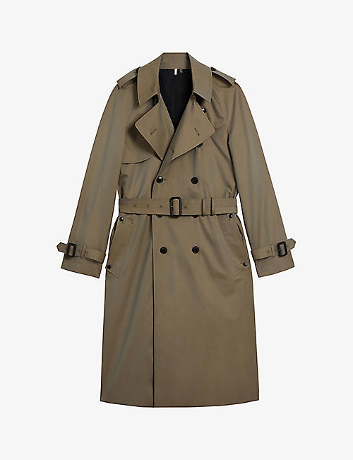 TED BAKER: Rothley classic cotton trench coat