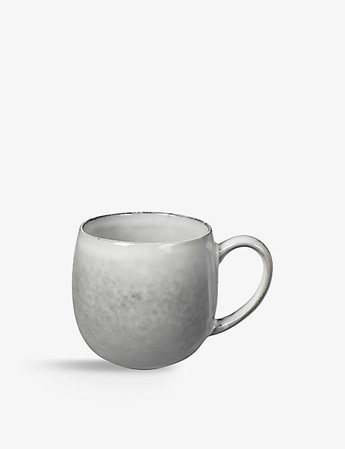 BROSTE: Nordic Sand stoneware teacup