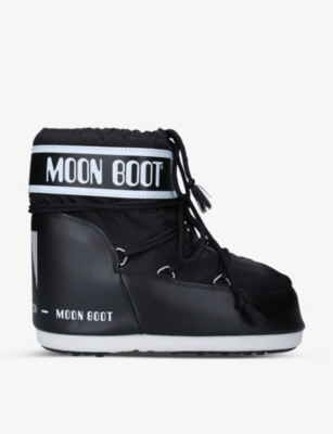 MOON BOOT: Icon Low 2 lace-up nylon snow boots