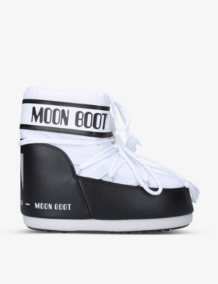 MOON BOOT: Icon Low 2 lace-up nylon snow boots