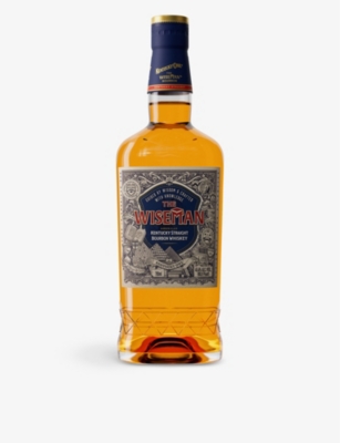 WHISKY AND BOURBON: Wiseman straight bourbon whiskey 700ml