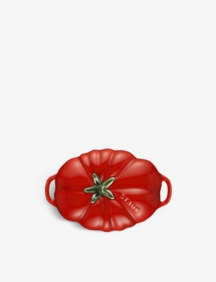 Staub Tomato Cast-iron And Enamel Cocotte 16cm In Red
