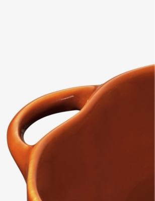 Staub Pumpkin Cast-iron And Enamel Cocotte 12cm In Cinnamon