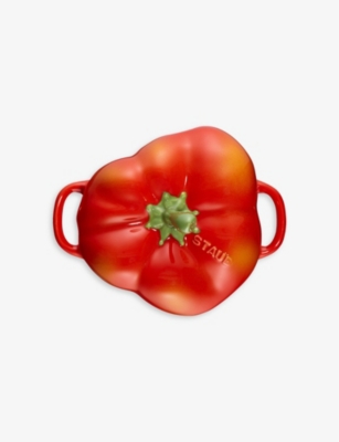 STAUB: Pepper cast-iron and enamel cocotte 11cm