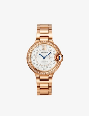 Cartier Multi Coloured Crwjbb0082 Ballon Bleu De  18ct Rose-gold, 0.79ct Brilliant-cut Diamond Automa In Multi Coloured
