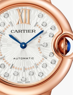 Cartier Womens Multi Coloured Crwgbb0056 Ballon Bleu De 18ct Rose-gold And 0.1ct Brilliant-cut Diamo In Multi Coloured