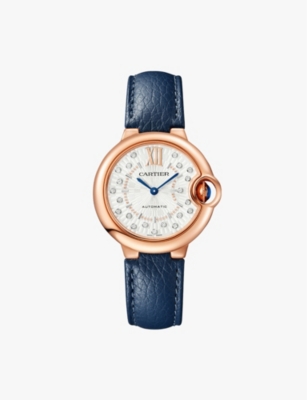Cartier Womens Multi Coloured Crwgbb0056 Ballon Bleu De 18ct Rose-gold And 0.1ct Brilliant-cut Diamo In Multi Coloured