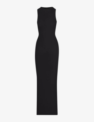 SKIMS - Soft Lounge sleeveless stretch-jersey midi dress | Selfridges.com