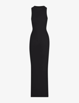 skims cut out long dress SMOOTH LAYERS CUT OUT LONG DRESS | HENNA