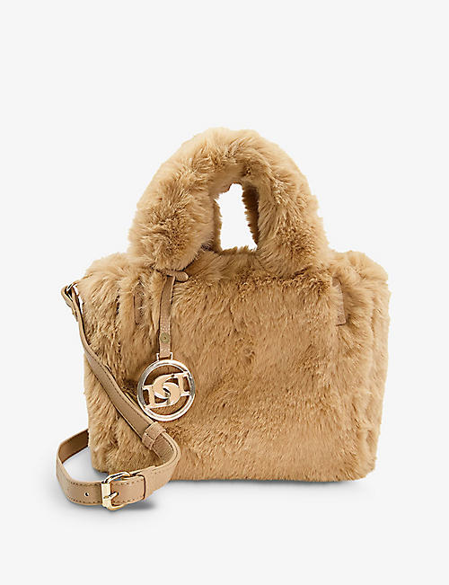 DUNE: Darcys faux-fur purse
