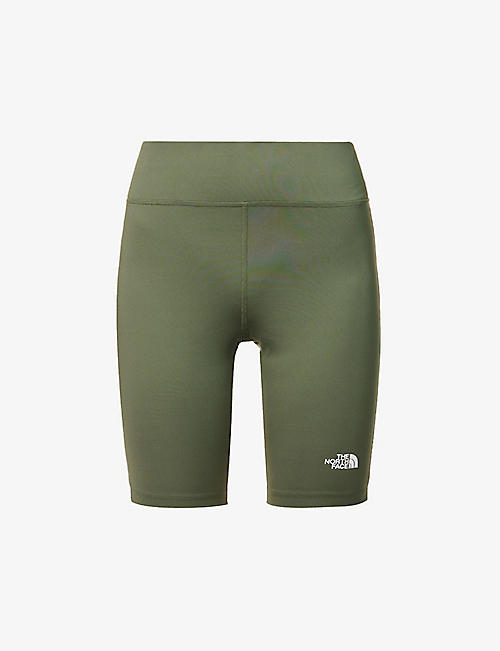 THE NORTH FACE: Logo-print standard stretch-jersey shorts