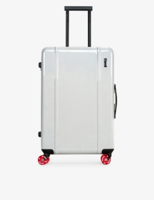 Floyd Check-in Branded Shell Suitcase In Bounty White | ModeSens