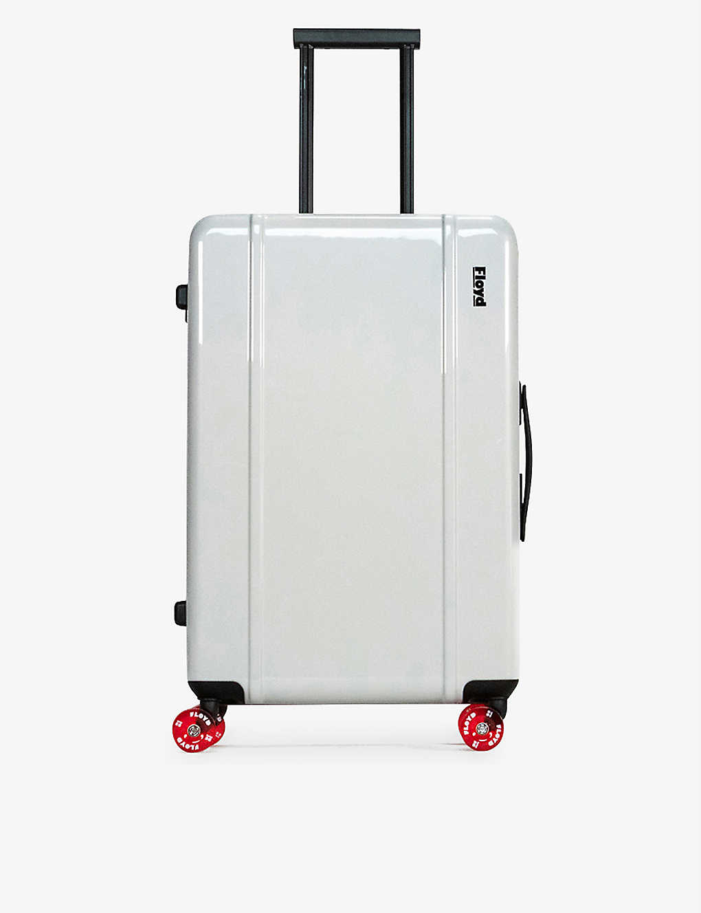 Floyd Check-in Branded Shell Suitcase In Bounty White