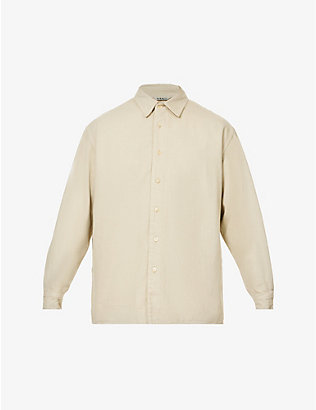 ANULEE：宽角领休闲版型棉衬衫