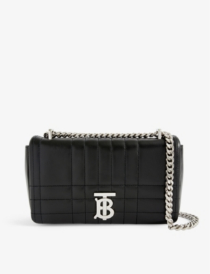 BURBERRY LOLA SMALL LEATHER CROSS-BODY BAG,60555466