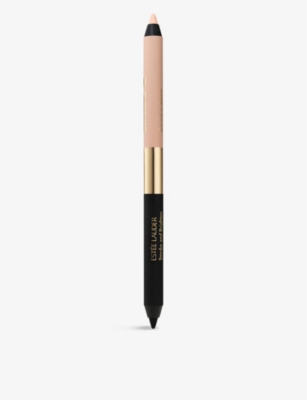 Estée Lauder Smoke And Brighten Kajal Eyeliner Duo 1g In Black/ Cream